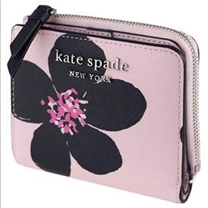 Kate Spade Small Bifold Wallet Grand Flora